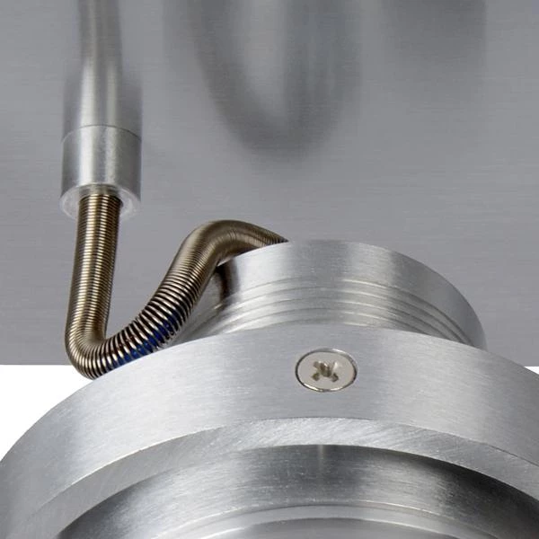 Lucide LANDA - Plafondspot - LED Dim to warm - GU10 - 3x5W 2200K/3000K - Mat chroom - detail 3